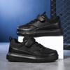Fashion Children Shoes Boy Sneaker Black Leather Mesh Summer Comfortable Kids Casual Sneaker Running Sports Shoes for Boy