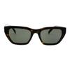 Saint Laurent Side Logo Irregular Shape Sunglasses Unisex Sunglasses Brown SLM127F002