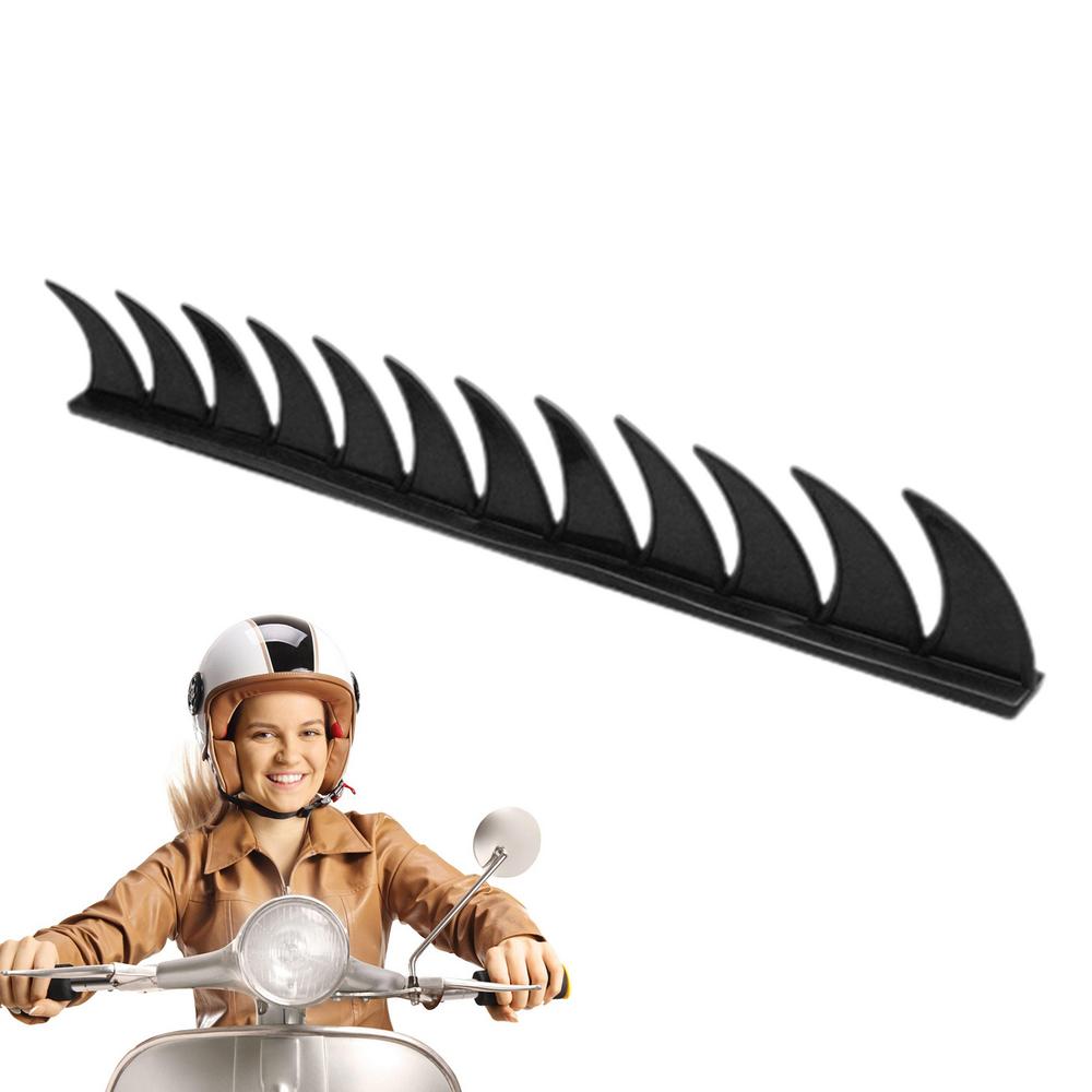 Motorcycle Helmets Decorations Spikes Helmets Sticker Decoration Motorcycle Decorative Sticker For Motorcycle Helmets Decorative