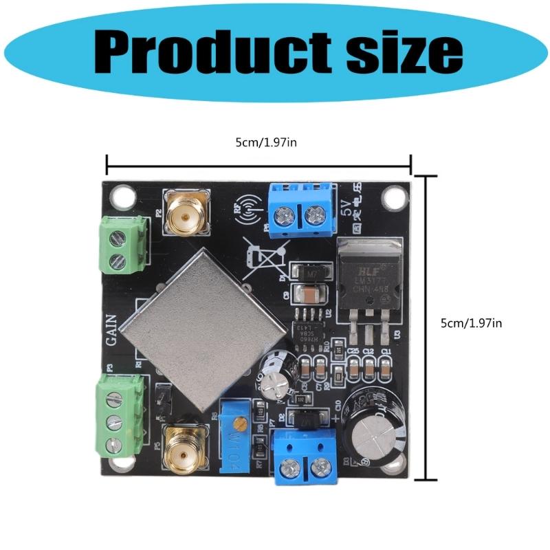 AD623 High Gains Bandwidth Instrumentation Amplifiers Module With Rail To Rail Output Single Supply Design