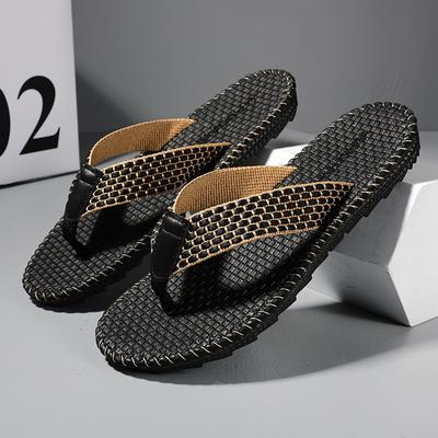 Herren-Flip-Flops Sommer coole Hausschuhe tragen rutschfeste Strandschuhe lässige Sandalen Zehensteg-Hausschuhe Herren Großhandel