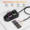 Universal Desktop Computer External Power Control Button With Splitter Cable And Adapter For Easy PC Setups