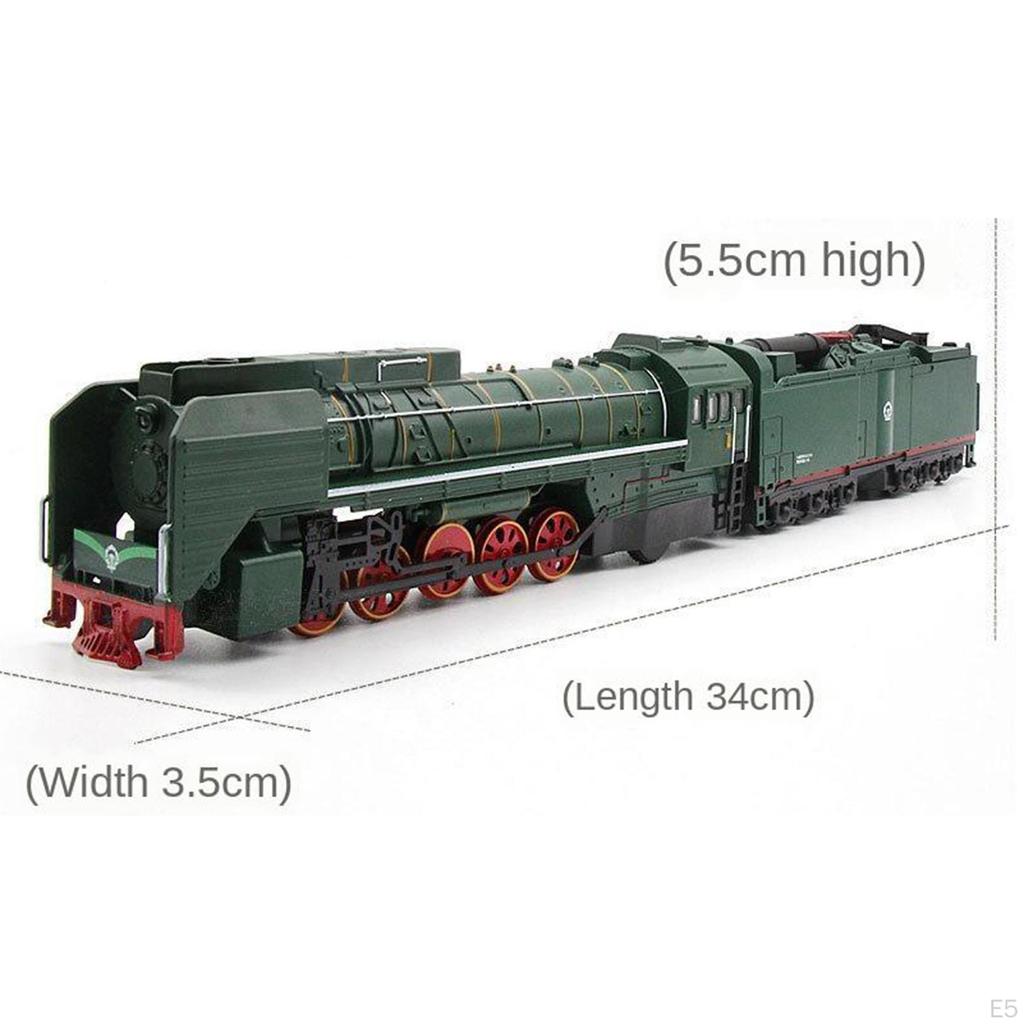 Cast Metal Classic Train Toy with Sounds and Lights