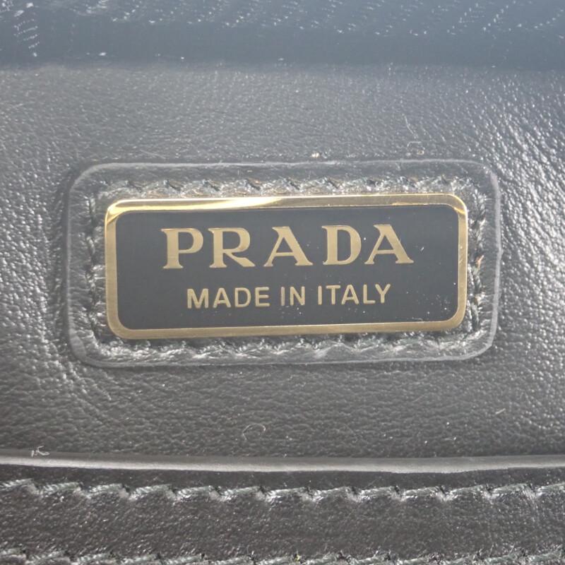 Prada 2VH070 Shoulder Bag Gold Leather Mens