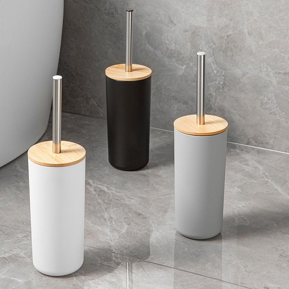 Stehende Basis Toilettenbürsten-Set Anti-Tropf Toilettenrand-Reinigerbürste Toilettenreinigung