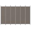 VidaXL Room Divider 6 Panels Folding Room Separator Privacy Screen Partition Living Room Decoration 350192