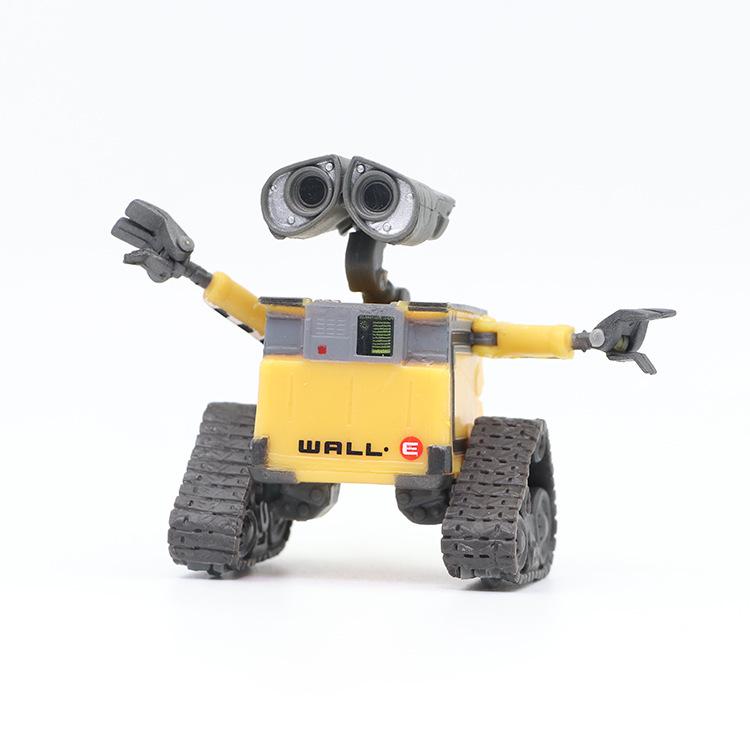 Youlun Office Desk Decor: Movable WALL-E and EVE Figures