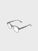 Peisyeon 60S (G-C2) Gray Unisex Vintage Browline Frames