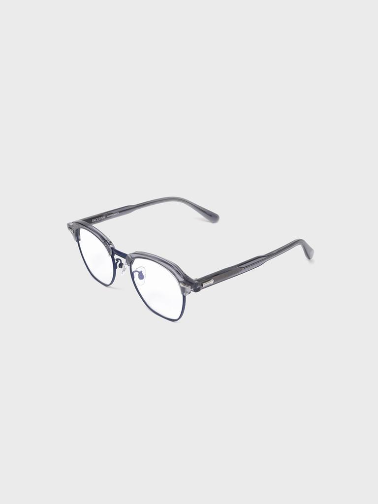 Peisyeon 60S (G-C2) Gray Unisex Vintage Browline Frames