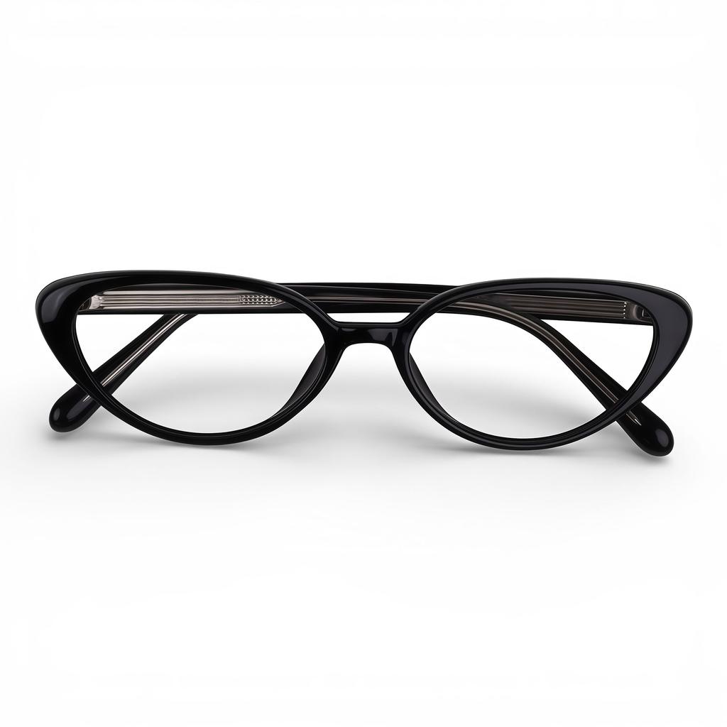 Adije Kairo (Schwarz) Yu1005 Brillenrahmen