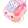 1 Set Creative Fun Simulation Landline Baby Puzzle Music Story Pull Line Phone Car Toy Children Early Learning Phone Car Toys
