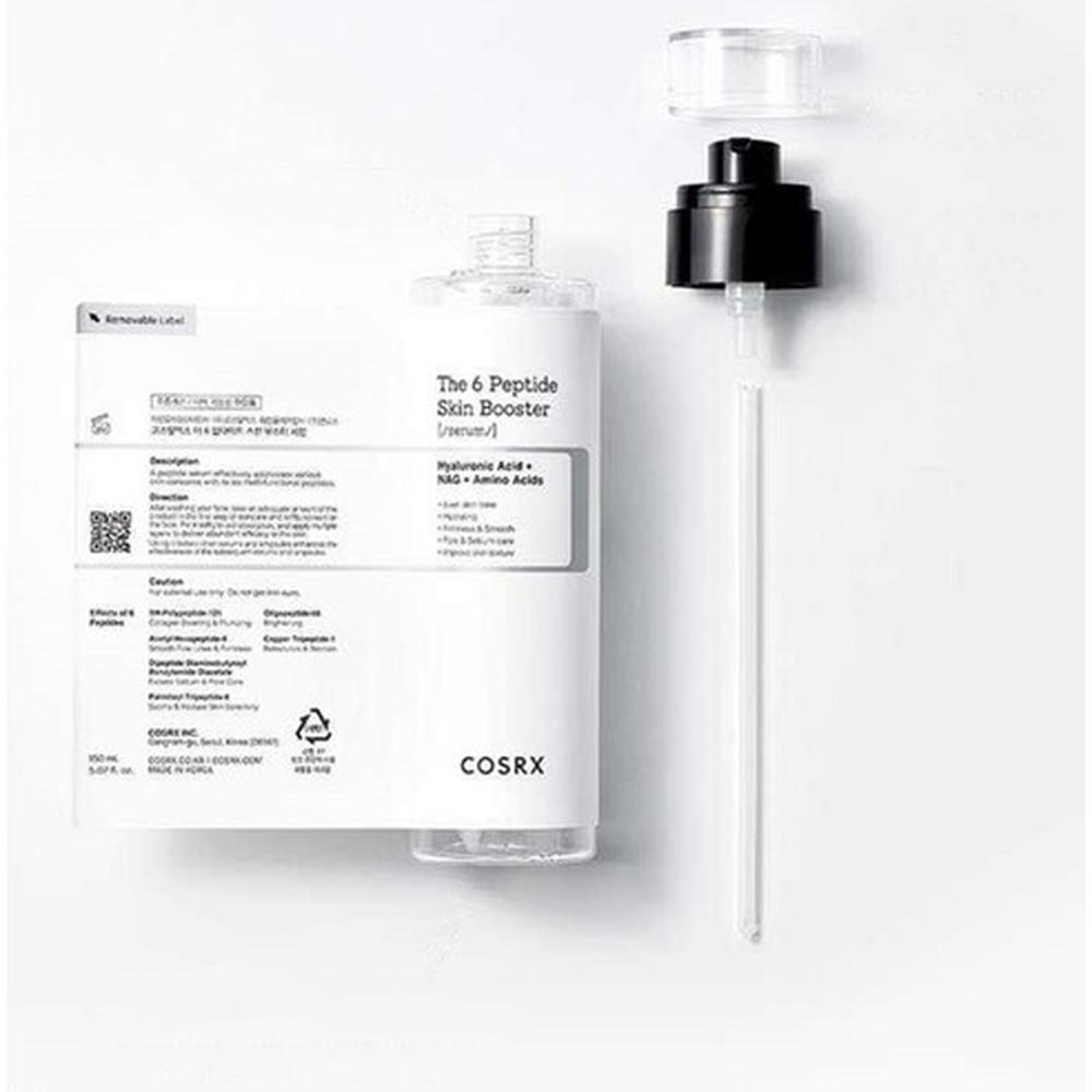 COSRX The 6 Peptide Skin Booster Serum 150ml – Peptide Complex, Elasticity Support, Korean