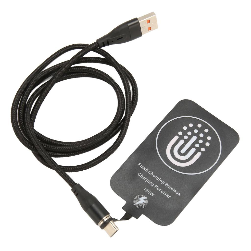 120W magnetický dvouúčelový bezdrátový nabíjecí přijímač typu C 10W tenký bezdrátový nabíjecí přijímač