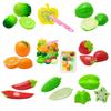 Vibrant Kid Pretend Role Play Kitchen Fruit Vegetable Food Toy Cutting Set Children Gift