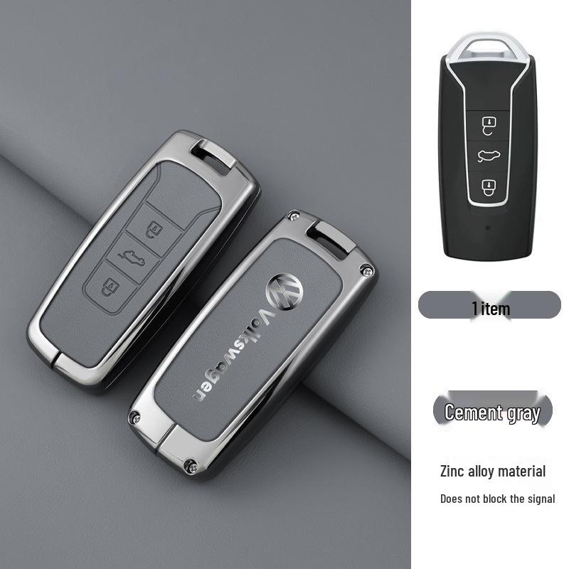Volkswagen Phideon Leather Key Cover for 2016-2021 Models Boxed Packaging
