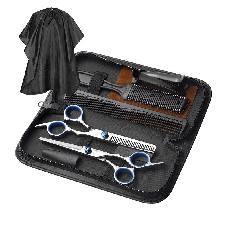 Stainless Steel Hairdressing Scissors & Thinning Shears Set for Cutting and Styling