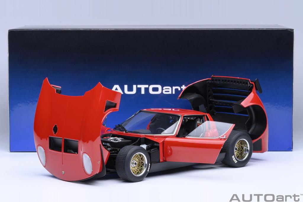 AUTOart Lamborghini Miura SVR Jota Fertigprodukt 79171 1/18 (rot)