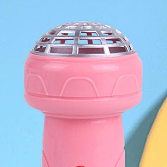 Kids Multi-functional Recording Microphone with Bead Chain Light Music Mini Voice