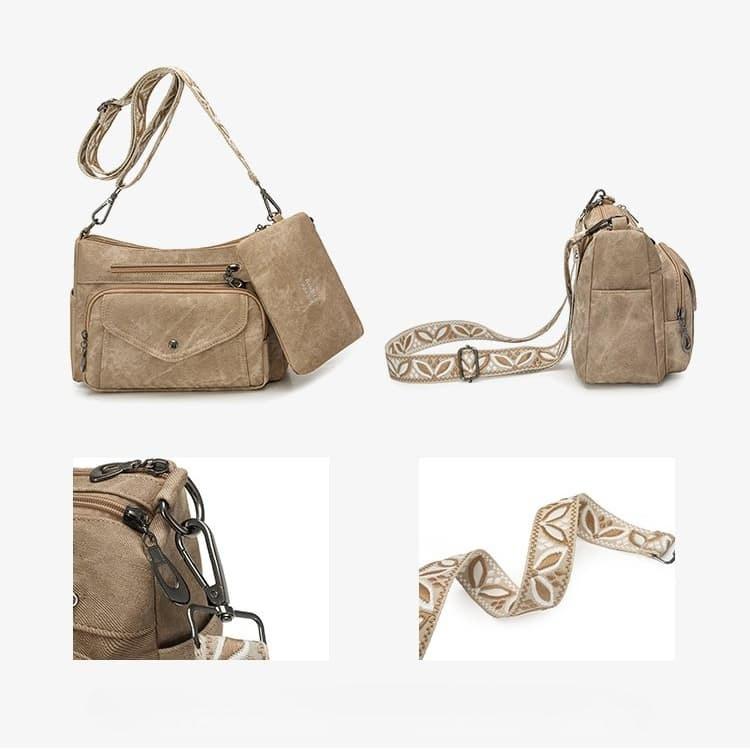 Do Old Child and Mother Messenger Bag Casual Shoulder Women's Bag