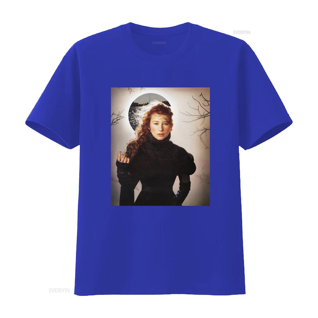Tori Amos T Shirt Vintage Washed Slightly Casual Top For Everyday Wear Graphic Unisex Comfortable Fashion Designer Clothes