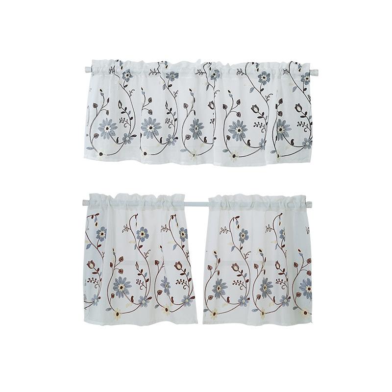 Japanese And Korean Kitchens Short Curtains, Small Coffee Curtains, Finished Curtains