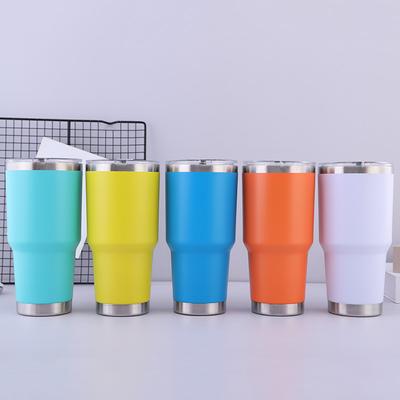 Stainless Steel Car Cup Vacuum Vacuum Cup Creative Portable Outdoor Car Water Cup Beer Ice Bully Cup