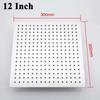 Stainless Steel 8/10/12 Inch Rainfall Shower Heads Square Showerhead Ultra Thin Waterfall Shower Head Pressurized Shower Head