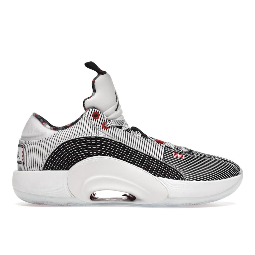 Air Jordan 35 Low Quai 54 Unisex Sneakers White Black University-Red DJ2830-106