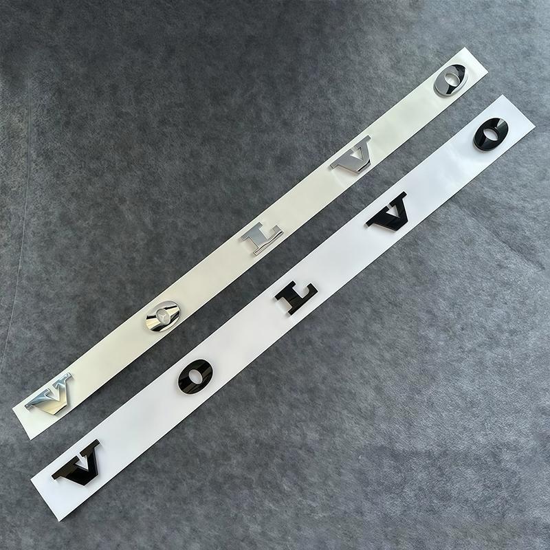 Volvo 3D Emblem Sticker Car Trunk Letter decorative Decal For Volvo XC60 XC40 V60 V40 XC90 XC70 V50 S60 V70 S90 T6 V90 EX30 EM90