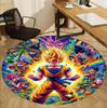DRAGON BALL Desenli Yuvarlak Halı, İç/Dış Mekan Paspası, Piknik, Oyun Odası, Yatak Odası, Ofis, Oturma Odası, Ev Dekorasyonu Halısı, Doğum Günü Hediyesi