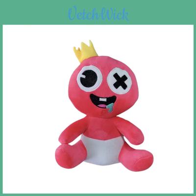 Cuddly Roblox Rainbow Friends Baby Pink Plush Toy Soft Stuffed Hug Doll Kids Gift