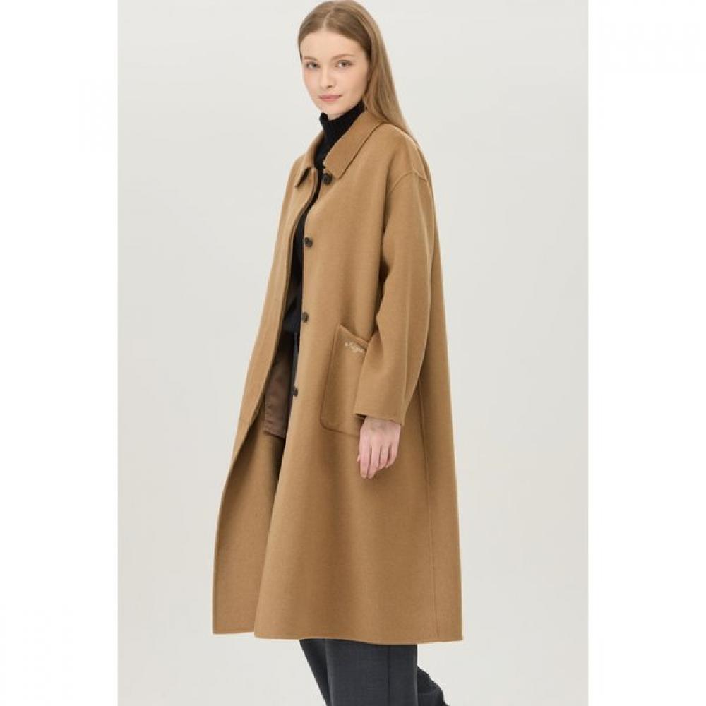 

Benetton Wool Long Coat Basic Collar Bactf2561 BG (beige)/42