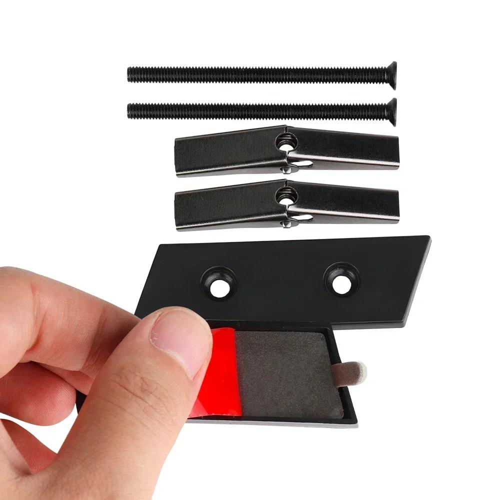 Audi ABS Plastic Car Front Grille Badge Emblem For Audi S3 S4 S5 S6 S7 S8 Exterior Modification Accessories Decoration Badge