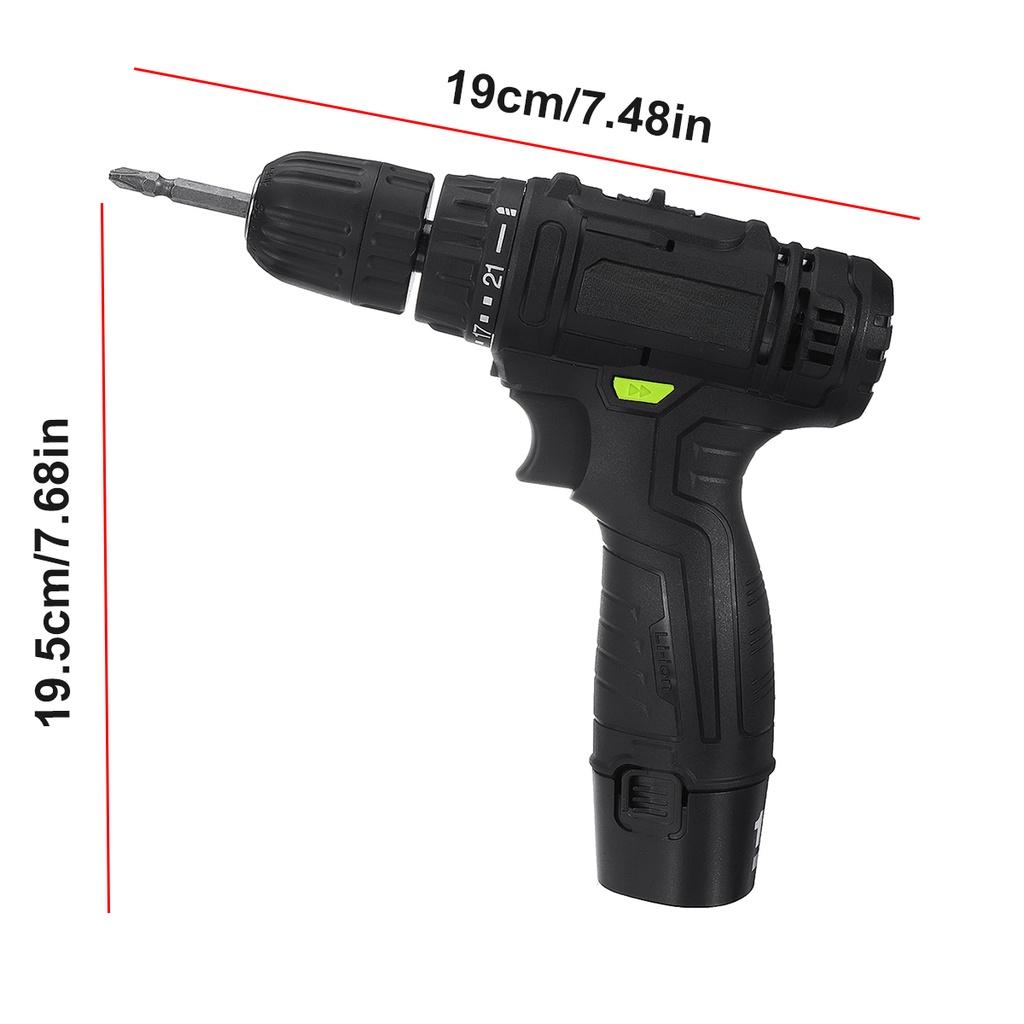 16.8V Wireless Impact Electric Cordless Screwdriver Power Tool 220V 30NM Torque Electric Drill Drilling Machine Mini Hand Drill New
