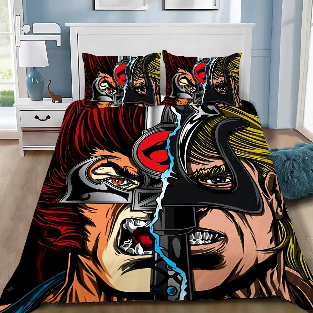 Duvet Cover Set H-He Man And The Masters of the Universe Bedding Set Bedroom Decoration Adult Boys Gift Single Double Size