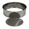 Set of 4 Round Cake Molds (Sizes 3-6) with Removable Bottom, Stainless Steel, for Decorating Baking, Beginners To Professionals