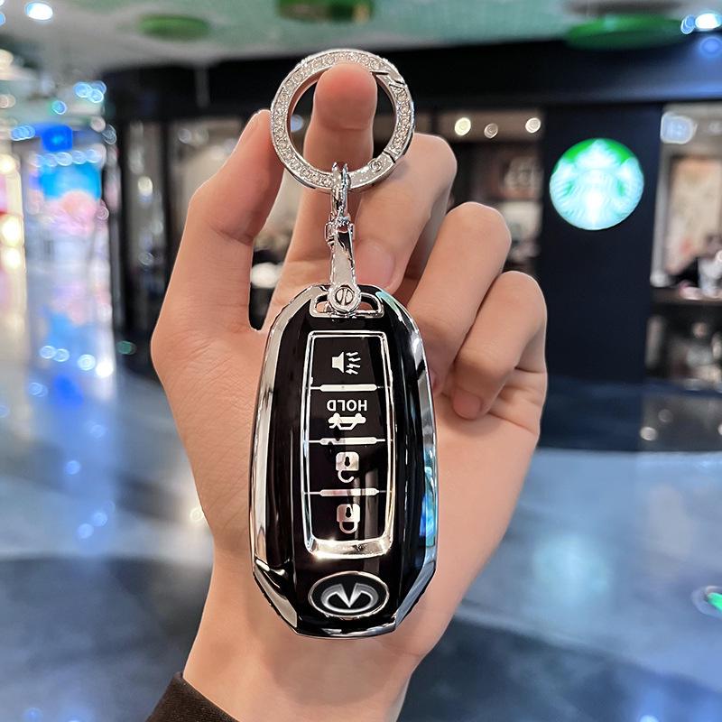 Compatible Infiniti Key Covers for Q50L, QX50, QX60, QX55, Q70, Q60 - Unisex Design