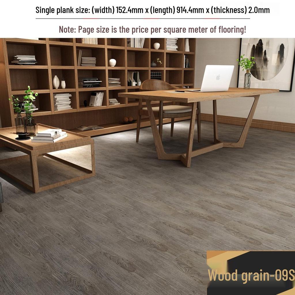 מדבקת רצפת אבן ויניל עמידה למים עם הדבקה עצמית: כיסוי PVC עבה ועמיד בפני שחיקה לחדרי שינה