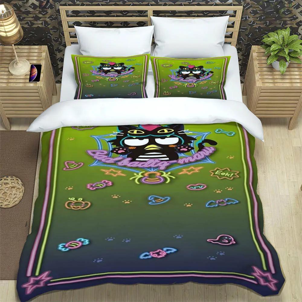 Cartoon BadBadtz-maru Bedding Sets pillowcase Children duvet cover comforter set bedding set luxury Birthday Gift