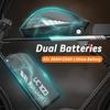 Bluvall K10 Elektrofahrrad Spitze 3000W Doppelmotor 52V 43Ah Doppelbatterie 20 Zoll Dicke Reifen Vollfederung E-Bike für Erwachsene