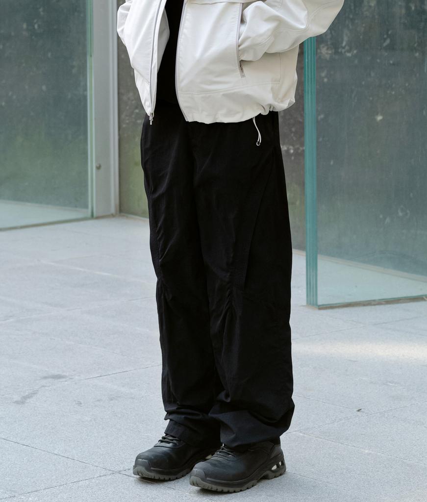 FORMLICH Recycle Taslan Pants / Black
