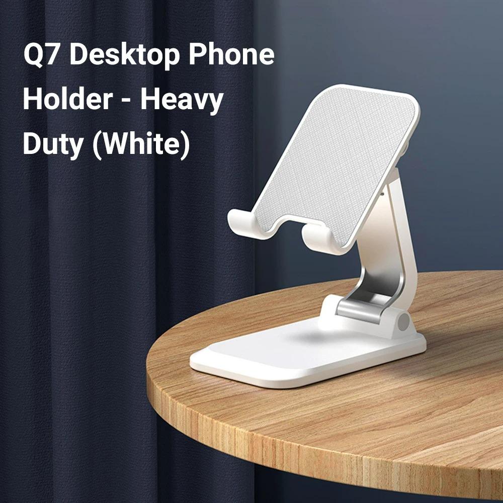 

Foldable ABS Desktop Mobile Phone Stand For iPad iPhone Xiaomi Smartphone Support Tablet Desk Cellphone Portable Holder Bracket белый