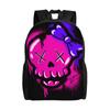 Y2K Skull Doll Graffiti Schoolbag Office Workers Fashionable Mochila Large Capacity Schoolbag Back To School Season