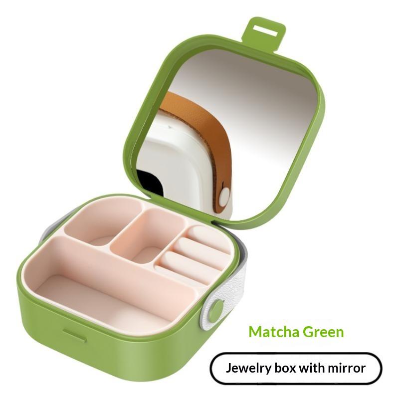 Portable Mini Storage Box With Leak Proof Design Comfortable Handle For Travel Work Daily Use Multiple Bright Colors Available
