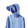 2025 Unisex Summer Ice Silk UV Protection Jacket with Detachable Brim - Quick-Drying, Breathable for Fishing