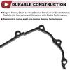 1 Pcs Car Engine Timing Cover Gasket Set for Subaru 2.2L 2.5L Chain Case Cover Gasket No.13594AA052/13594AA051 Black Rubber