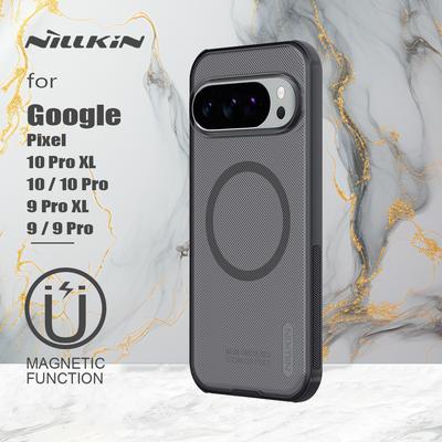 NILLKIN Für Google Pixel 10 Pro XL/10 Pro/10/9 Pro XL/9 Pro/9 5G Hülle Magnetisch Mattiert Pro Hartes PC Magsafe Schutzhülle