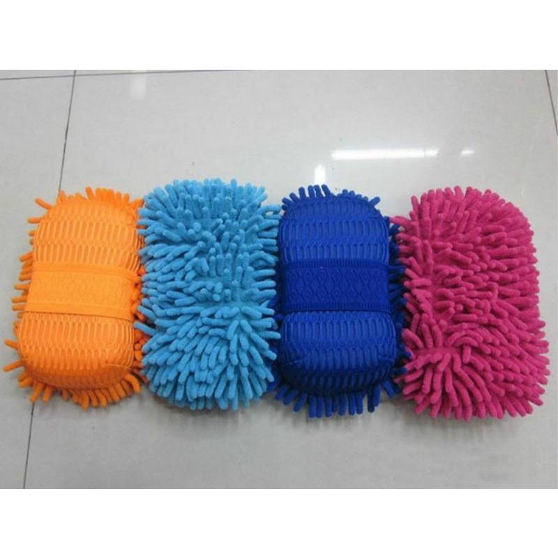 Micro Fiber Chenille Anthozoan Home Furniture Wash Gloves Washer Supplies Multi-functional Car Brush Home Scrubbing Bathroom Kitchen Cleaning Supplies