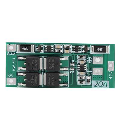 HW-391 2S DC 8.4-9V 18650 Lithium Battery Protection Board Balanced Version