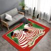 Christmas Carpet for Living Room Home Decoration Rugs Santa Claus Kids Room Children Bedroom Bedside Mats New Year Gifts